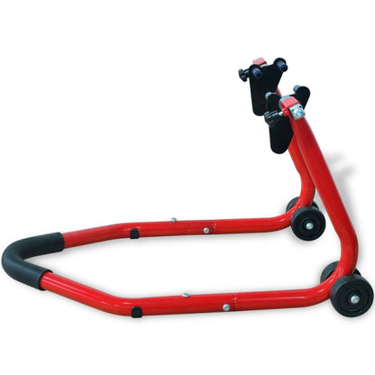 NNEVL Motorcycle Front Stand Red