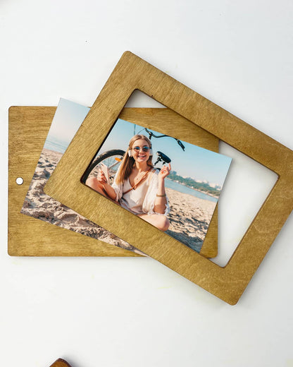 Magnetic World Map Photo Frames for Wall