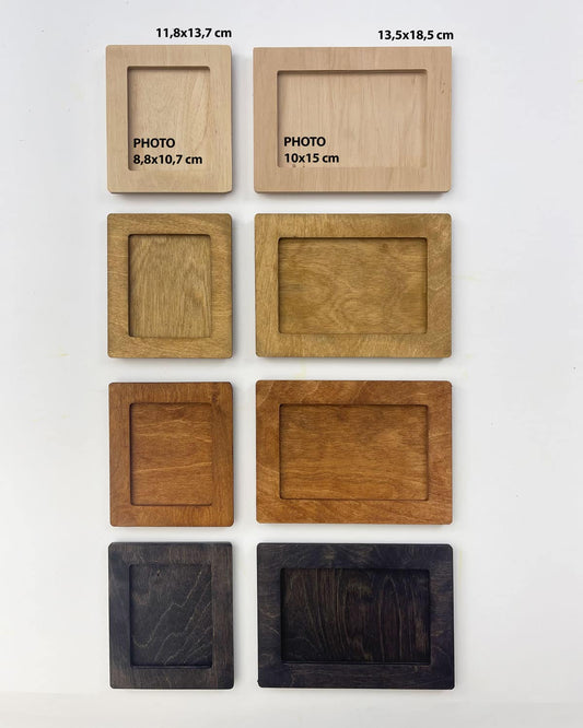Magnetic World Map Photo Frames for Wall